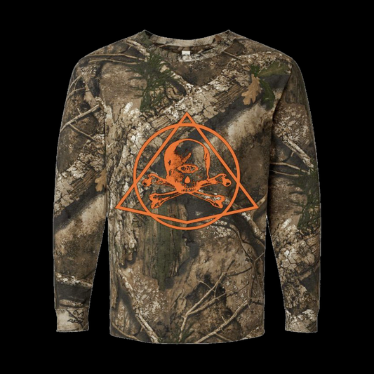 Realtree Classic Logo Long Sleeve - Orange