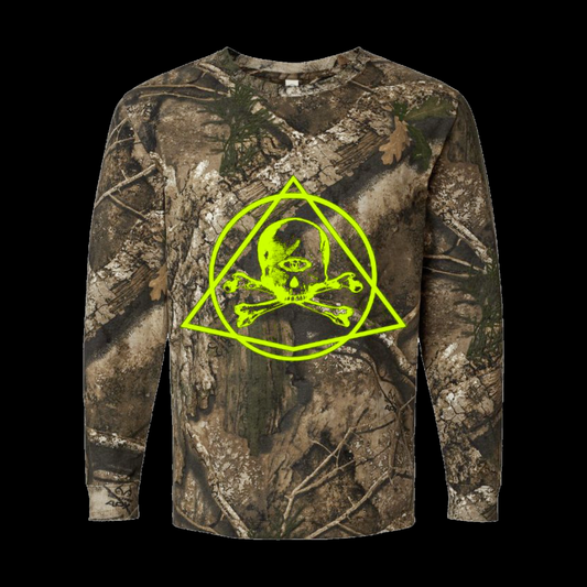 Realtree Classic Logo Long Sleeve - Yellow